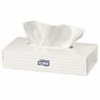 Boîte de 100 mouchoirs TORK jetables enchevetrés 2 plis blanc 